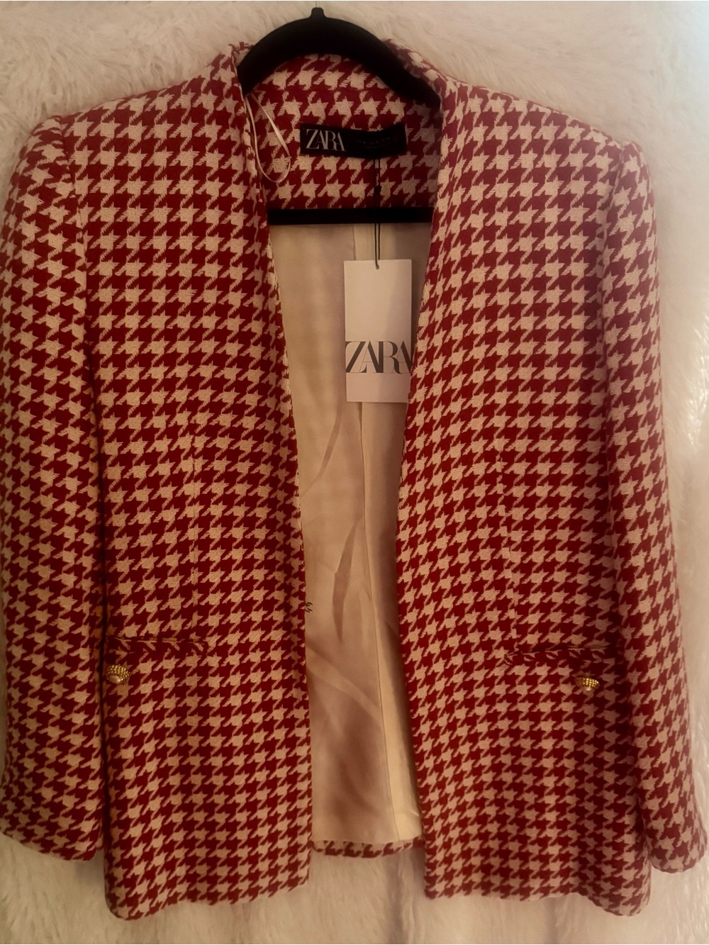 ZARA Double Breasted Blazer - Picture 2 of 4